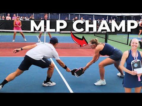 I Played With a Major League Pickleball CHAMPION