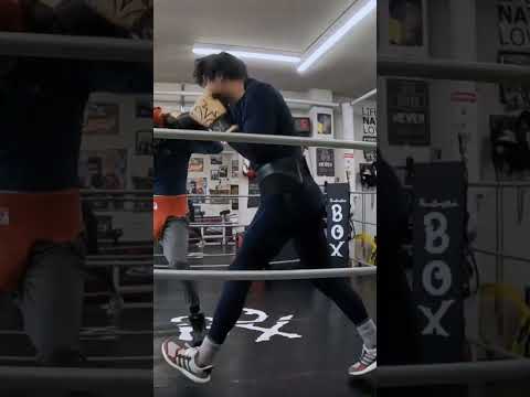 59歳VS44歳トレーナーのスパーリング2R目