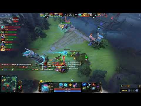 Sumail's Storm Spirit - enjoying his signature hero in rank game - easy triple kills #dota2
