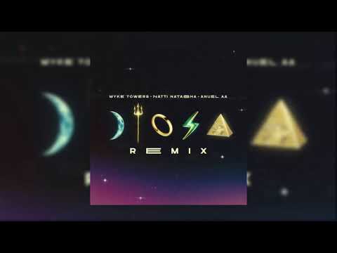 Diosa (Remix) - Myke Towers ft Natti Natasha y Anuel AA (Official Audio)