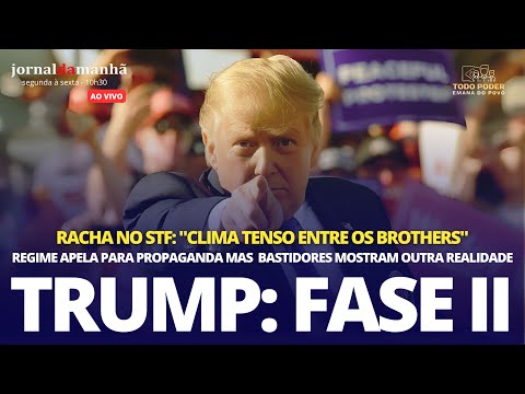 TRUMP SEGUE PARA A FASE II CONTRA O REGIME BRASILEIRO QUE TEM RACHA E APELA - 01/08/25