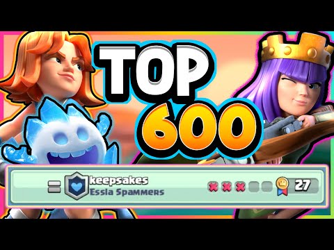 How I Finished Top 600 With Xbow! — Clash Royale