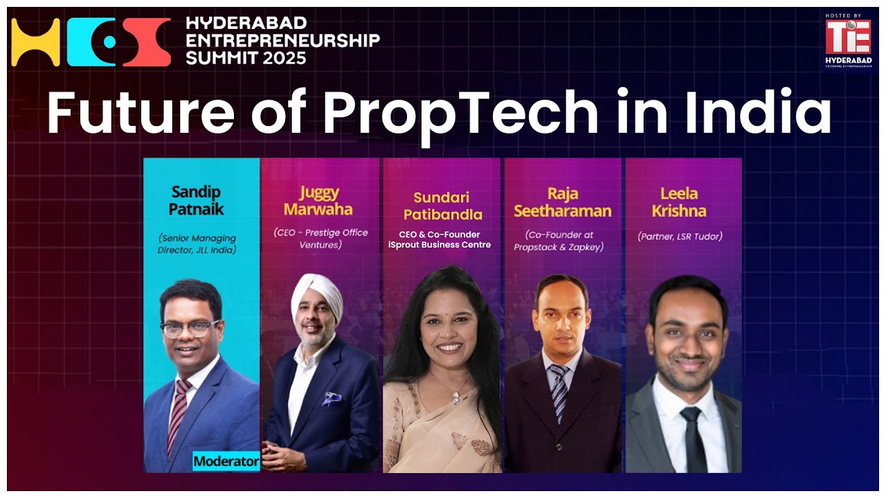 The Future of PropTech in India: Innovation, Investment & Smart Real Estate | HES 2025 | Hybiztv