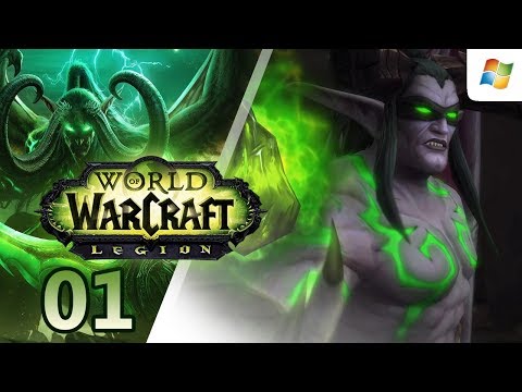 World of Warcraft: Legion 【PC】 Night Elf Demon Hunter │ No Commentary Playthrough │ #01