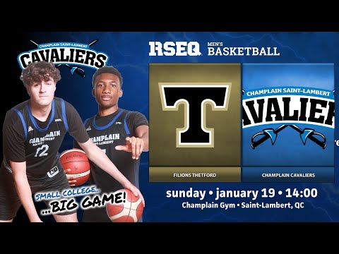 RSEQ Basketball masculin 🏀 Thetford @ Ch.-St-Lambert [2025-01-19]