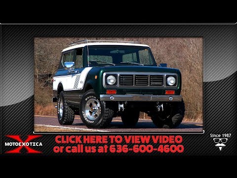 1976 International Harvester Scout II (CC-1200530) for sale in St. Louis, Missouri