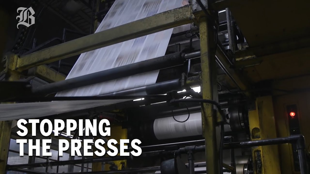 The Globe’s Dorchester printing plant goes dark | Boston Globe