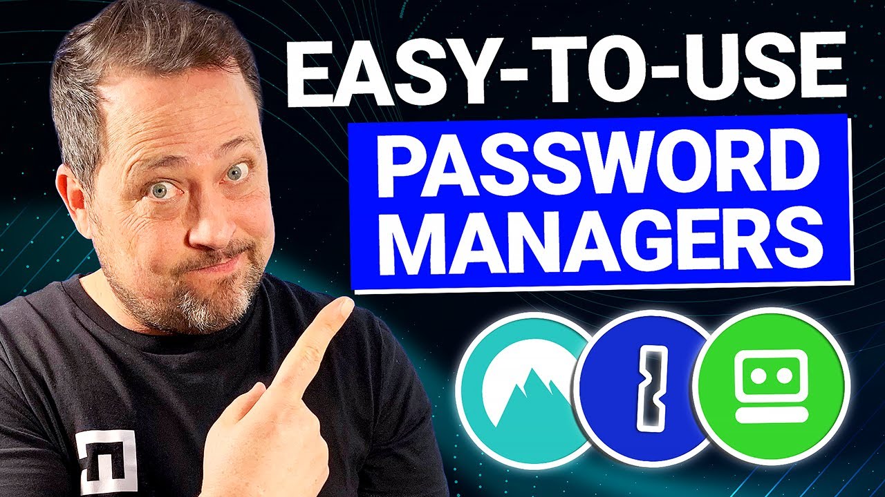 Easy-to-use password managers? | My top picks!