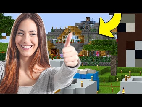 LA ZIA DI UN FAN MI HA INVIATO IL SUO MONDO DI MINECRAFT ITA!!!