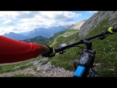 Sappada, Olbe lakes, Mount Lastroni, and MTB, Gli Sfulminati