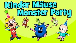 Musik-Video-Miniaturansicht zu Kinder Mäuse Monster Party Songtext von Hurra Kinderlieder