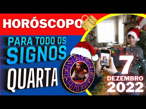 @AlmanaquedosSignos ♈  HOROSCOPO DE HOJE ⭐ QUARTA 07/12/2022 l TODOS OS SIGNOS