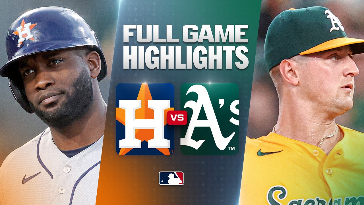 ASTROS vs. ATHLETICS: Official Full Game Highlights (September 26) | 2026 MLB Season