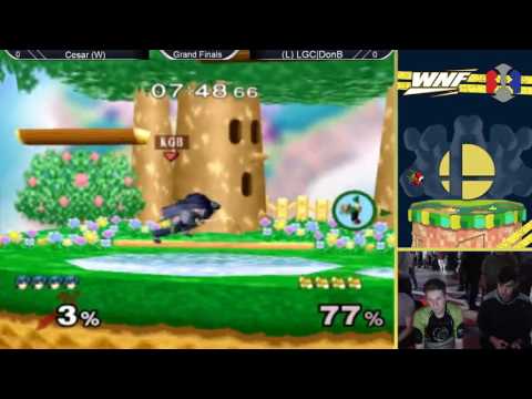 Grand Finals Cesar vs LGC|DonB Melee @ Wednesday Night Fights 2017 Winter Offseason 1.1