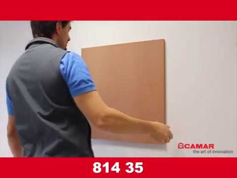 CAMAR | 814 Скрытое врезное крепление навесной системы | Инструкция по монтажу