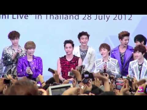[HD/ENG] 120728 EXO's Mini Live in Thailand [Part 1-2]