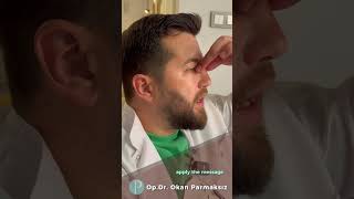 How to Perform Nose Massage?