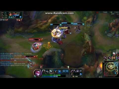 League of Legends Sivir Insane W Pentakill!!!!!!