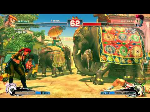 SSF4 - ramen addict (Adon) vs. eeeealmo (C.Viper)