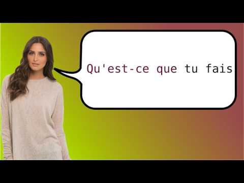 3rd YouTube video about how to say what are you doing in french