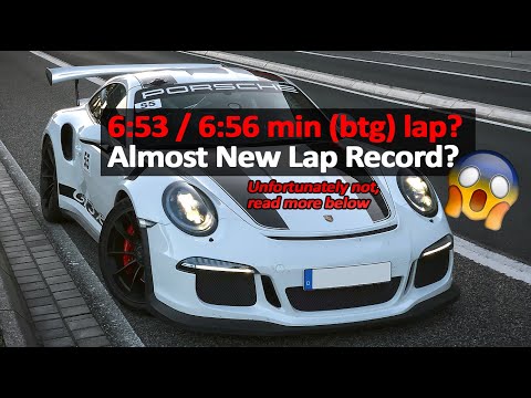 Nürburgring 6:56 or 6:53min lap, new record possible? Porsche GT3 RS Nordschleife onboard!