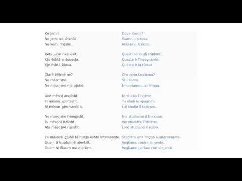 Shqip Italisht Kursi 100 mësime + TEKST