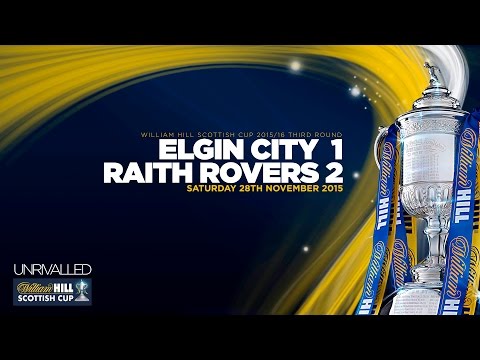Elgin City 1-2 Raith Rovers | William Hill Scottish Cup 2015/16 - Round 3