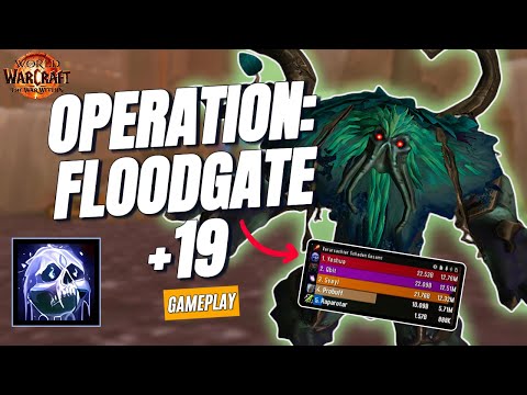 +19 Operation: Floodgate | Frost DK | M+ | WoW | TWW S3