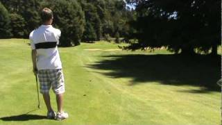 preview picture of video 'LLAO LLAO Golf Swing al green BARILOCHE ARGENTINA'