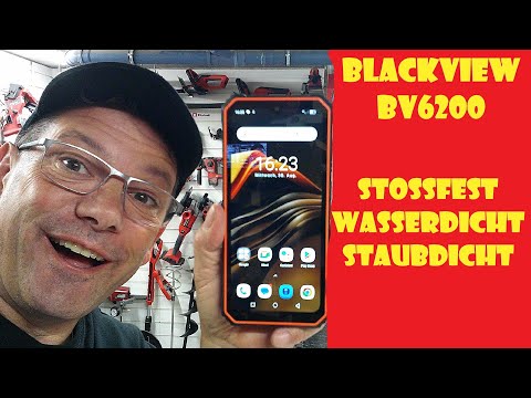 Handy  Staubdicht Stossfest Wasserdicht DAS BLACKVIEW BV6200 Outdoor Telefon @FrüchtlHarry