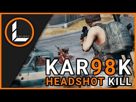 PUBG CLIP - Kar98K 4x Scope Headshot Kill