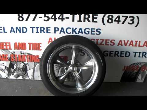 18 Inch Ridler Wheels 695 Gunmetal Wheels Old School Muscle Car Rims Staggered fit 18x8 `8x9.5