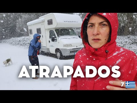 😰PANTAD OCH FÅNGD av Greklands FARLIGASTE STORM 🇬🇷