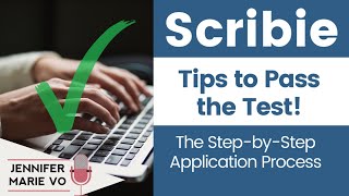 Scribie Transcription Application Process and Review: How to Pass the Test