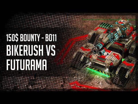 [C&C3: Kane's Wrath] BikeRush vs Futurama - 150$ Bounty [Bo11]