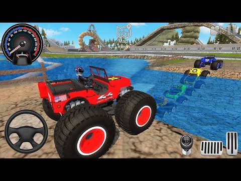 Juegos De Carros - Offroad Police Car Stunts Driving #1 - Dirt Cars Racing - Android GamePlay 2025