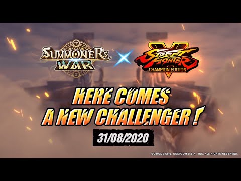 [PT] Summoners War x Street Fighter Ⅴ Collaboration Em Breve!