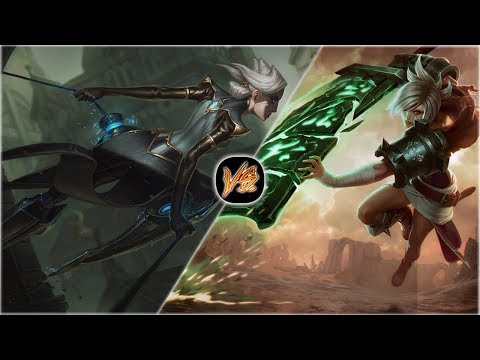 Camille vs Riven Full Build Fights (Patch 8.17)