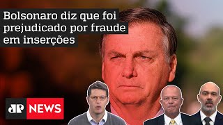 Motta, Schelp e Salles comentam sobre Bolsonaro, Moraes e inserções