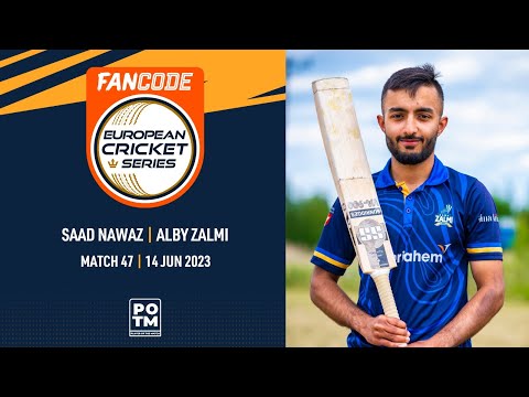 POTM: S.Nawaz - KCC vs ALZ| Highlights | FanCode ECS Sweden | 14 June 2023 | ECS23.462