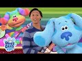 Blue And Josh Skidoo To New York City W Rainbow Puppy Blue S Clues And You