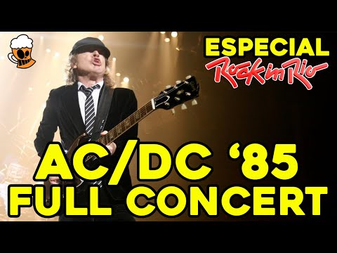 AC/DC: ROCK IN RIO 1985 FULL CONCERT (Broadcast) | TUPFS Shows & Bootlegs #08