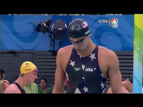 [Phelps 5th Beijing Gold] Men's 4x200m Freestyle Relay - 2008 Beijing Olympics (Swimming)