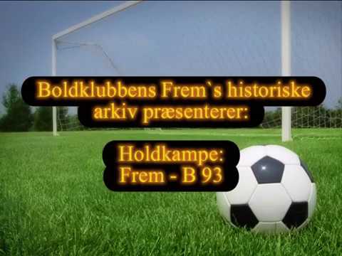 Frem vs B93 - Boldklubben Frem vinder 2. division 1988