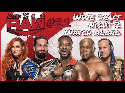 Rated Raw Superstars #21 LIVE WWE Raw (10/4/21) Watch Along - WWE Draft Night 2