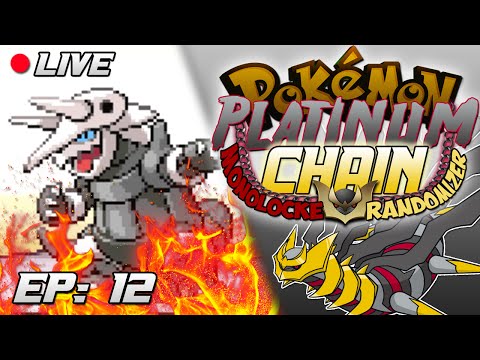 Pokemon Platinum Chain Monolocke Randomizer LIVE w/ Astroid - Ep 12 "THE SALT!"