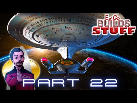 Eaglemoss Star Trek USS Enterprise NCC 1701-D Kit (Part 22): EmGo Builds Stuff