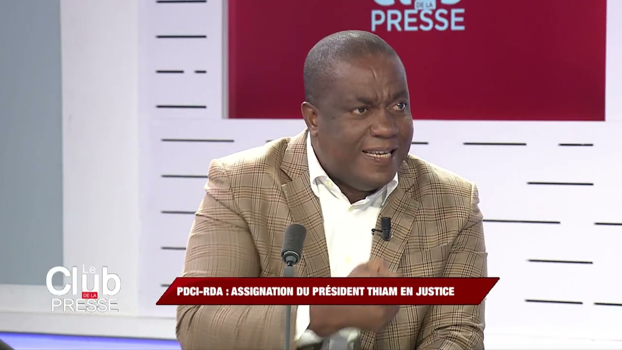 Le club de la presse du 23 février 2025. PDCI-RDA : Assignation du président Thiam en justice