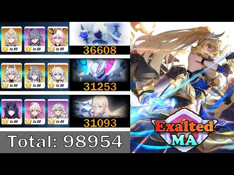Week 57 Account | Exalted MA Rimestar, Assaka, BKE- [Honkai Impact 3rd Global]