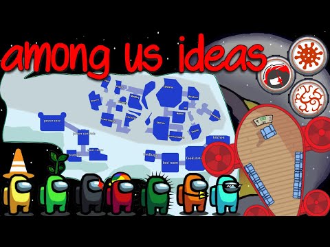 among us map, skin and lobby ideas